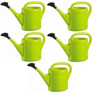5X Gießkanne 5L MINTGRÜN + 1x KÜHLSCHRANKMAGNET! Gießkannen Kunststoff für groß & klein, Garten & Zimmerpflanzen Gieskanne Gieskannen Giesskanne 5 Liter Watering Can Kinder Zimmergießkanne