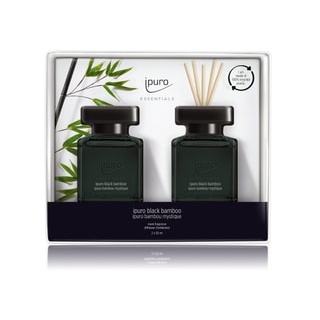 ipuro Essentials black bamboo set Raumduftset 2 x 50 ml