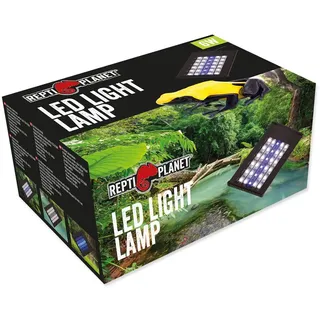 Repti Planet 007-43802, LED, Blau, Weiß, 6 W, 6500 K, Schwarz, Aluminium