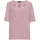 Feminine Bluse mit aufregender Ausschnittlösung rosa 44