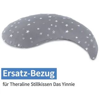 Theraline Stillkissen 135 cm Sternenhimmel Grau