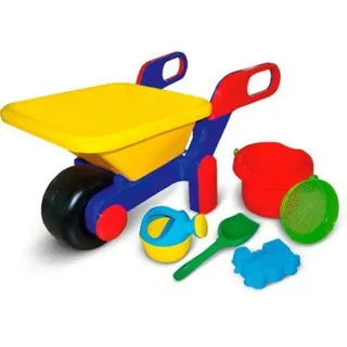 Wader Schubkarre mit Sandset 5er Pack
