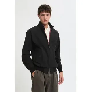 Baracuta für Herren. BRCPS0001BCNY1 Harrington G9 Jacke schwarz (XXL), Lässig, Polyester