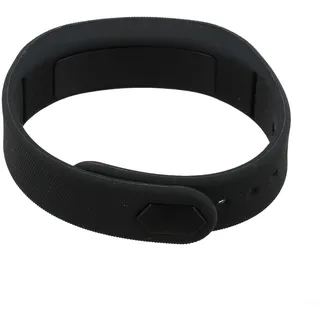 Smartwatch mit lautlosem Vibrationsalarm, Stoppuhr, Schrittzähler, Kalorienzähler, Distanzmessung, Schlafüberwachung, USB-Aufladung, Silikonarmband, geeignet für Alltag, Sport und Reisen(Schwarz)
