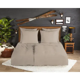 Good Morning Flanel Uni Beige 200 x 200 cm + 2 x 80 x 80 cm