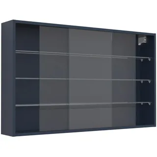 VCM Hängevitrine Drivalo XL 100 x 15 x 60 cm Weiß