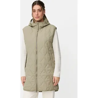CAMEL ACTIVE Lange Weste mit Kapuze pastellgrün L