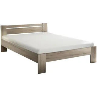 None Futonbett Cannes Eiche San-Remo Nachbildung Liegefläche B/L: ca. 140x200 cm - Eiche