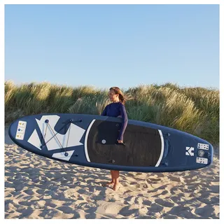Home Deluxe SUP Board Stand Up Paddle Board MOANA 300 x 76 x 15 cm blau