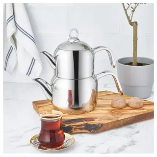 KARACA Manes Mini Edelstahl-Teekanne 2,1 l