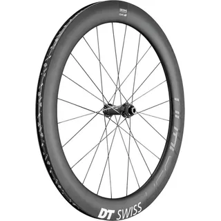 DT Swiss Laufrad HEC 1400 Spline 29" 62 mm schwarz - aerodynamisches eRoad-Carbonlaufrad