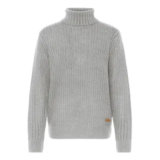 Oxmo Rollkragenpullover Grau XS
