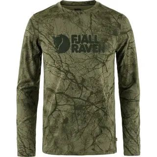 Fjällräven Värmland Wool LS green camo (626) L