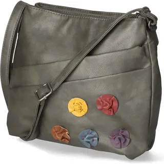 Rieker Damen Schultertasche/ Umhängetasche Grün KunstlederS - Grün