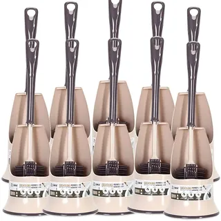 Muxel Toiletten Klo Bürste Silikon Klobürste WC Garnitur Bürste Brush Toilettenbürsten 10 Garnituren