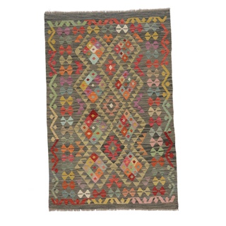 Kelim Afghan Old Stil Teppich 118x185