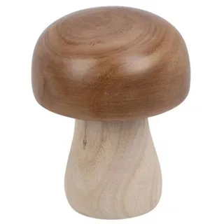 Home & Styling Collection Holzfigur Pilz, 15 cm