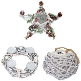 Moderne-Wohnideen MCW Adventskranz 3er Set