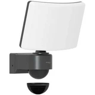 Oktaplex lighting Außenstrahler anthrazit 26 W 2940 Lumen IP65 mit Bewegungsmelder