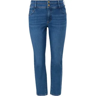 s.Oliver - Jeans / Slim Fit / Mid Rise / Slim Leg, Damen, blau, 48