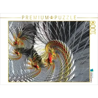 Calvendo Puzzle Crystal Glass Fractal 1000 Teile Lege-Größe 64x48cm Foto-Puzzle für glückliche Stunden