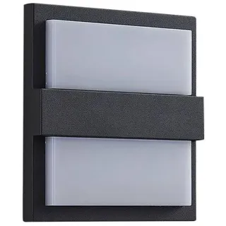 LUCANDE Außenwandleuchte Aluminium 4,9 cm schwarz 9619231