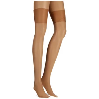 Miss O Strapsstrümpfe mit Naht - Nahtstrümpfe für Strapse 15 DEN - S-M