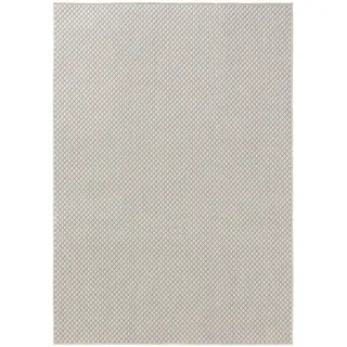 benuta Outdoorteppich, Weiß, Kunststoff, Rechteckig, 200x300 cm wasserabweisend, Teppiche & Böden, Teppiche, Outdoorteppiche