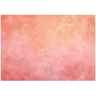 WallArena Fototapete Beton Abstrakt Orange 250x175 cm