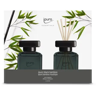 ipuro Essentials Raumduft black bamboo 2 x 50 ml