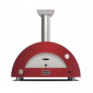 Alfa Forni MODERNO 2 Pizze Hybrid Antique Red