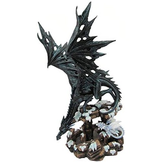 Osiris Trading UK Dragons Wisdom Figur Fantasy Skulptur Mythische Statue Gothic Dragon
