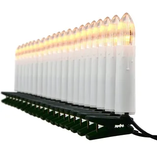 Haushalt International LED Weihnachtsbaumbeleuchtung 20er innen warmweiß 76005-HI