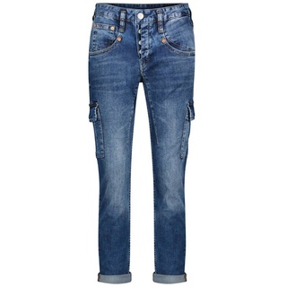 Herrlicher 5-Pocket-Jeans Damen Jeans SHYRA CARGO LIGHT DENIM (1-tlg) blau