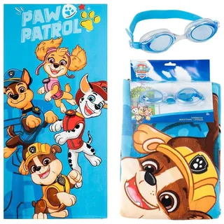 Cerdá Paw Patrol Badetuch 70 x 140 cm blau