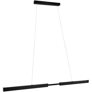Paulmann Aptare 2-flg. 18W 60 cm schwarz Metall