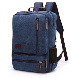 Notebook-Rucksack Rucksack Laptoptasche Herren Umhängetasche Reisen Arbeitsastasche Schultasche (Farbe: Blau)