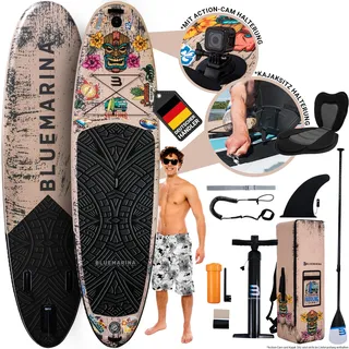 BLUEMARINA SUP Board Set Ariki 325 x 86 x 16,5 cm Tiki