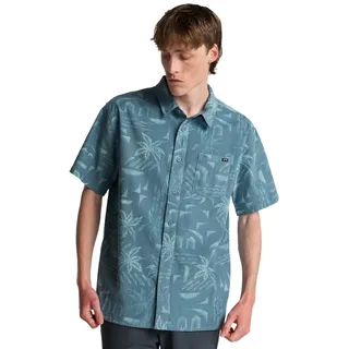 BILLABONG Solana Cord Kurzarmhemd Blau L