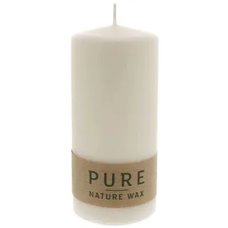 Richard Wenzel PURE Natural Wax Kerze 130 x 60 mm natural