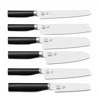 KAI Messer-Set Tim Mälzer Kamagata Einsteigerset (6-tlg) schwarz