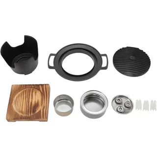 Tragbarer Campinggrill Aus Aluminiumlegierung – Einfach Aufzubauender, Rauchfreier Holzkohlegrill Für Garten Und Outdoor-aktivitäten