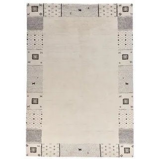 THEKO Denver Wollteppich 90 x 160 cm Beige