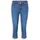 Damen TTLENE SLIM Capri Jeans mit hohem Stretch blau Uni Gr 30
