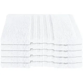 SCHIESSER Milano Gästehandtuch 5 x 30 x 50 cm weiß