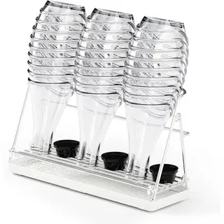 Flaschenhalter sodastream 304 Edelstahl faltbar Abtropfständer