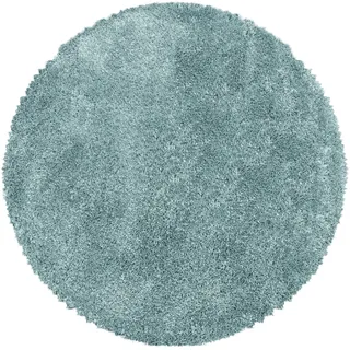 Ayyildiz Fluffy 3500 Hochflorteppich 80 cm blau