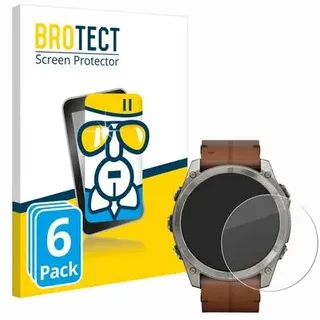 6x BROTECT AirGlass Glas Panzer-Folie für Garmin Fenix 8 AMOLED (51 mm) -