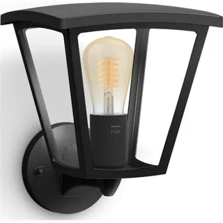 Philips Außenwandleuchte Aluminium 27,7 cm E27 550 lm schwarz