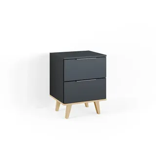 Vicco Nautica 46 x 61 x 40 cm Anthrazit/Buche